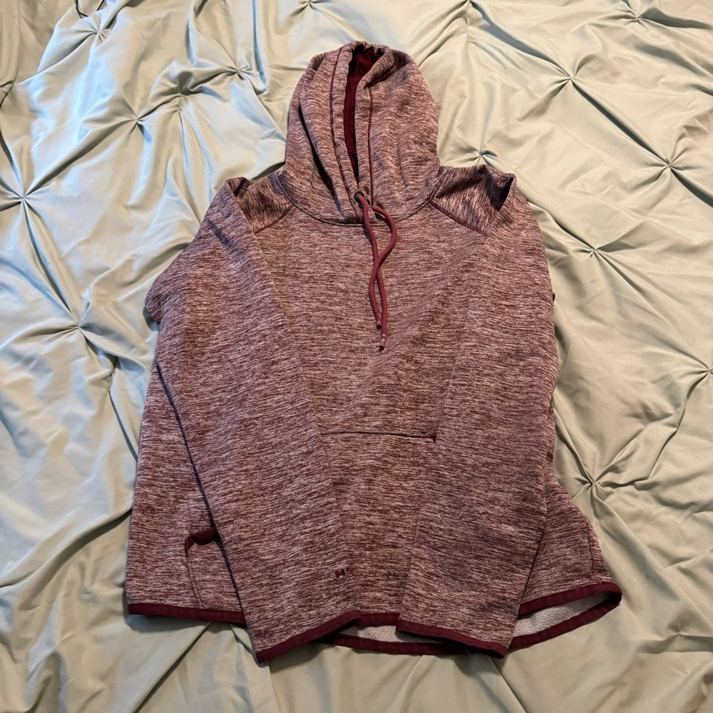Under Armour Maroon Hooded Sweatshirt
